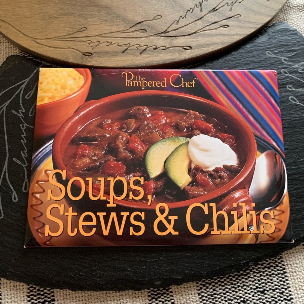 The Pampered Chef Soups Stews & Chili’s Recipe Card Set
